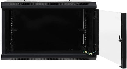 6U Professional Wall Mount Network Server Cabinet Enclosure 19-Inch Server - Image 2