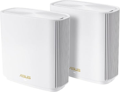 ASUS ZenWiFi Whole-Home Tri-Band Mesh WiFi 6E System, Coverage up to 5 by Amazon+Renewed