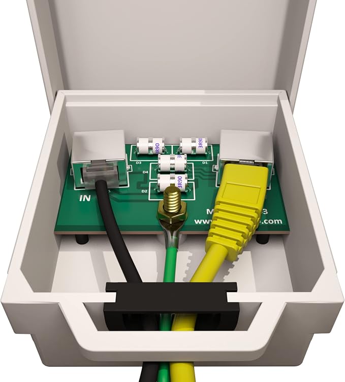Outdoor Ethernet Surge Protector PoE+ Gigabit - Image 4