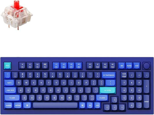 Keychron Q5 Wired Custom Mechanical Keyboard Knob Version, 96% Layout QMK/VIA by Keychron