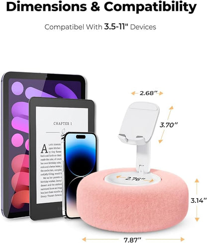 Phone Stand with Pillow, Adjustable iPhone Stand with Anti-Slip Strips - Image 3
