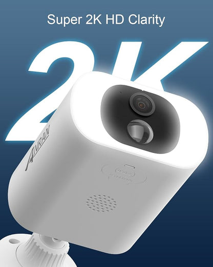 ANRAN 2K Solar Security Camera Wireless Outdoor, Forever Power - Image 2
