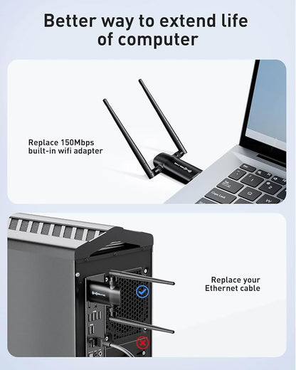 Nineplus Wireless USB WiFi Adapter - Image 4