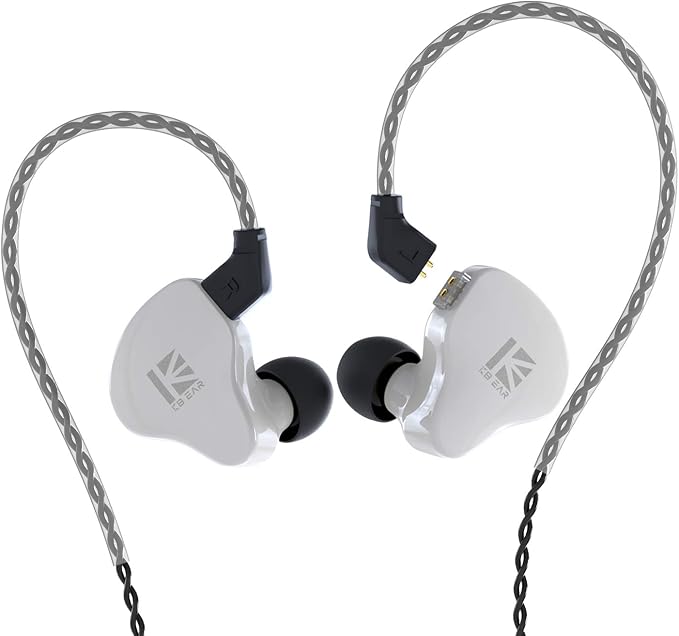 YINYOO KBEAR KS1 in Ear Monitor Bass Earbuds Wired Earbuds, Vocals Forwards by Yinyoo