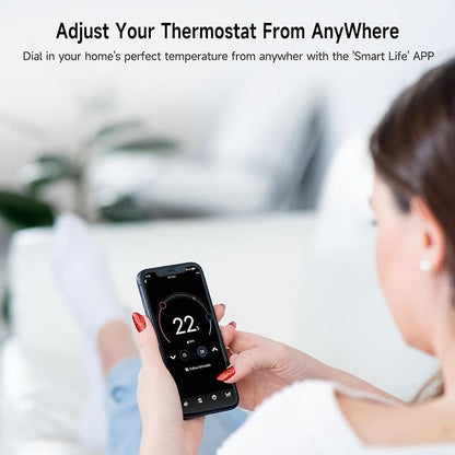 Smart Thermostat for House, WiFi Programmable Thermostat, Compatible - Image 6