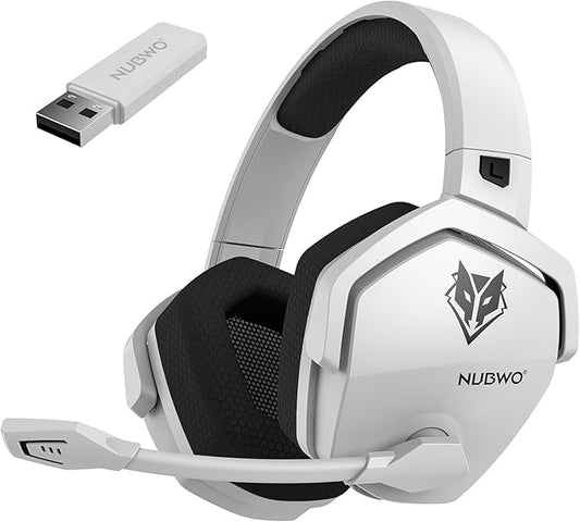 NUBWO Wireless Gaming Headset, 5.3 Bluetooth Gaming Headphones by NUBWO