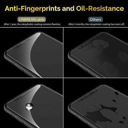 UNBREAKcable Screen Protector for iPhone XR / iPhone 11, 9H Hardness Tempered - Image 5