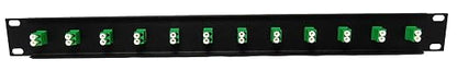 12 Port LC Fiber Patch Panel APC Singlemode 19" - Image 3