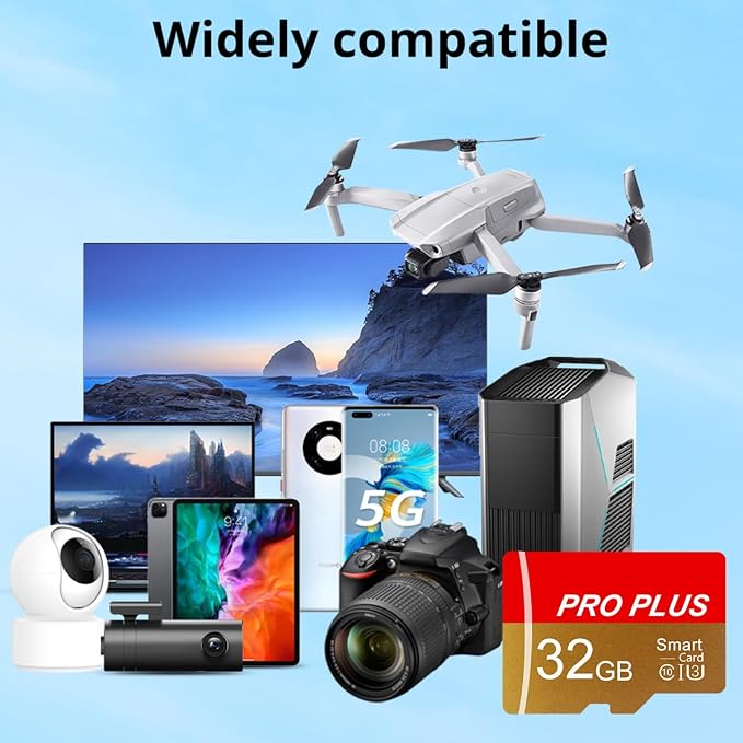 2 Pack TF Card 32GB with Adapter, High Speed Memory Card, UHS-I C10 A1 Memory - Image 6