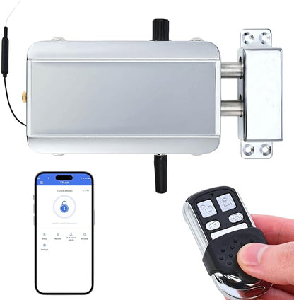 Electronic Deadbolt Anti-Theft Smart Hidden Door Lock by YUHANUS
