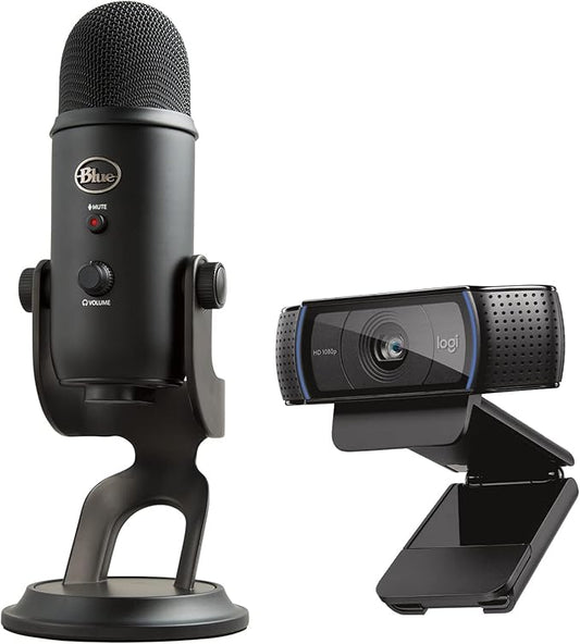 Logitech C920x HD Pro Webcam, Full HD 1080p/30fps by Logitech