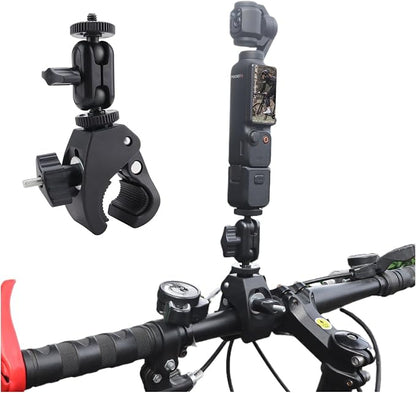 Action Camera Clamp Mount Bike Handlebar Mounts, Universal Compatible by Wtohoby