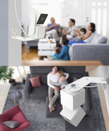 4Pack Metal Swivel Wall Mount Bracket - Image 6