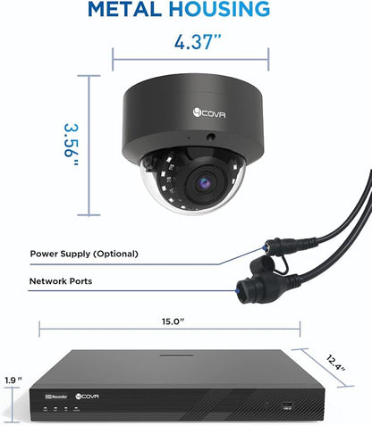 4COVR PoE 4K 16 Channel Security Camera System - Image 9