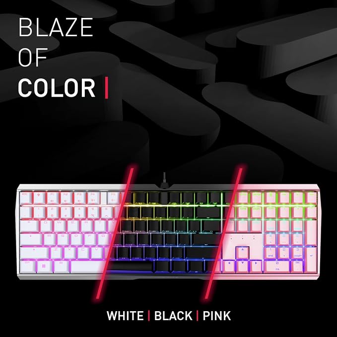 CHERRY MX Board 3.0 S Wired Mechanical Keyboard Aluminum Housing MX Red Silent - Image 4