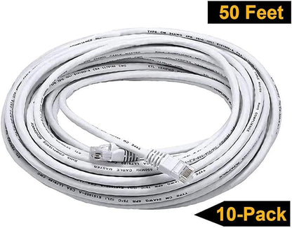 iMBAPrice 7 ' Cat5e Network Ethernet Patch Cable, 10 Pack - Image 8
