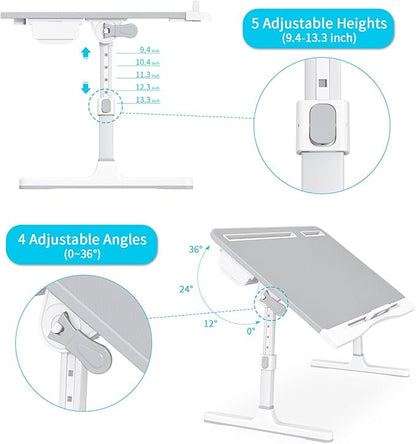 KLEAR Foldable Laptop Bed Tray Desk - Image 2