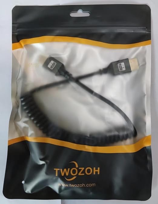 Twozoh Coiled HDMI Extender Cable - Image 8