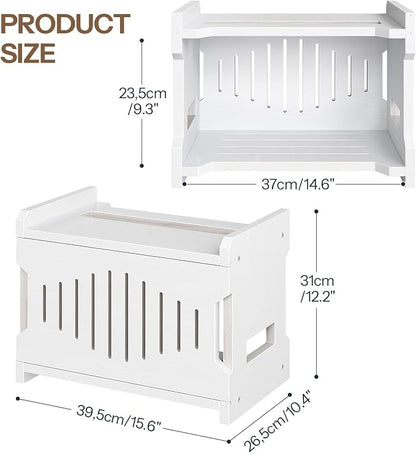 HOOBRO Wi-Fi Router Box Hider, WiFi Router Storage Box - Image 3