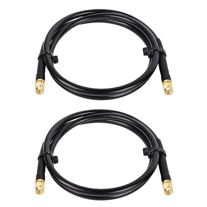 MOOKEERF KMR240 SMA Male to SMA Male Coaxial Cable 50 ohm Coax Ultra Low Loss by MOOKEERF