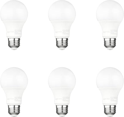Amazon Basics A19 Dusk to Dawn Sensor LED Outdoor Light Bulbs, 60W Equivalent by AmazonBasics