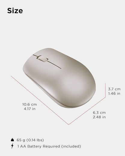 Lenovo 530 Wireless Mouse with Battery, 2.4GHz Nano USB, 1200 DPI Optical Sensor - Image 7
