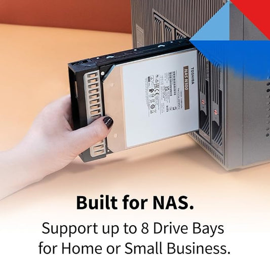 Toshiba N300 10TB NAS 3.5-Inch Internal Hard Drive - Image 2