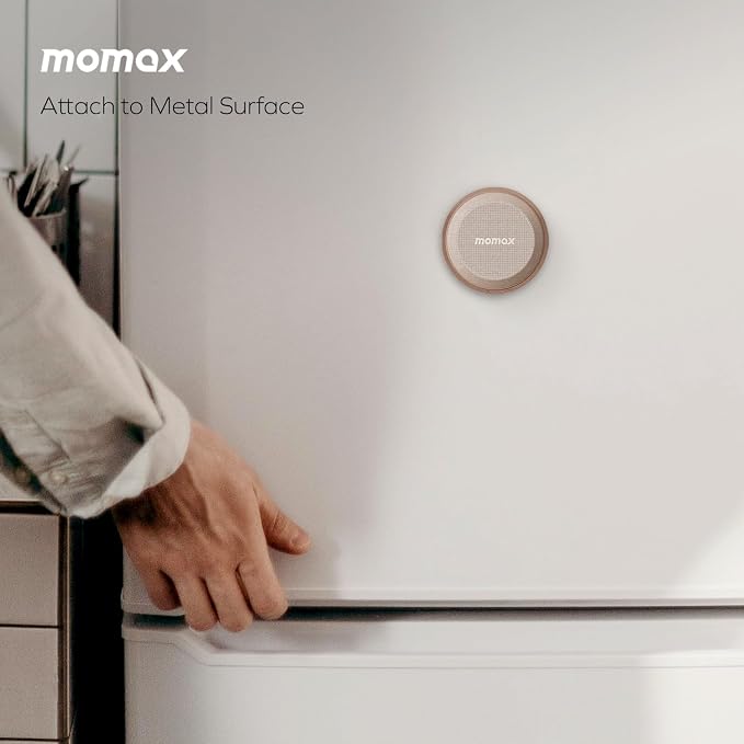 MOMAX Magnetic Portable Speaker Wireless, IPX6 Waterproof Shower Speaker Small - Image 4