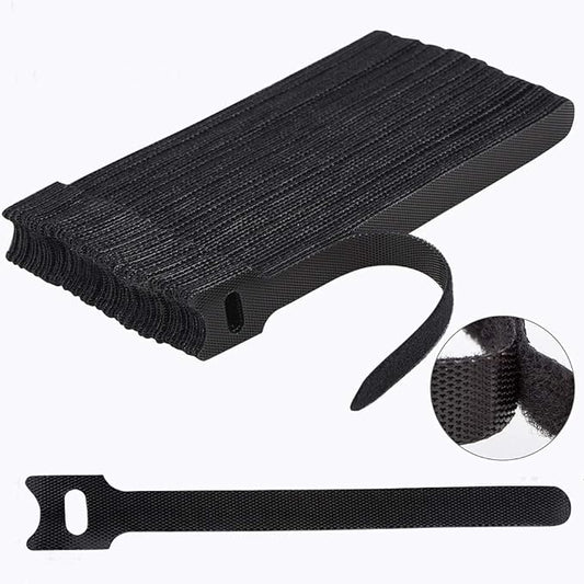 60 PCS 6 Inches Reusable Cable Ties, Adjustable Cord Straps Wire Organizer Cord by Nettbe