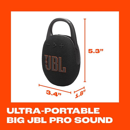 JBL Clip 5 - Ultra-Portable, Waterproof & Dustproof Bluetooth Speaker, Big Pro - Image 5