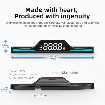 GPS Digital Speedometer for Car MAIMEIMI Head Up Display for Car HUD - Image 7