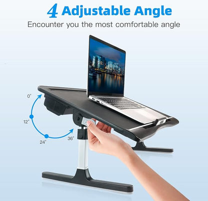 Laptop Bed Tray Table, Adjustable Laptop Desk - Image 5