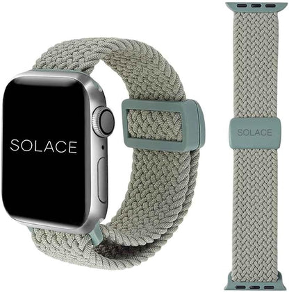 Solace Bands Imperium Adapt Wide Adjustable Nylon Braided Watch Band by SolaceBand