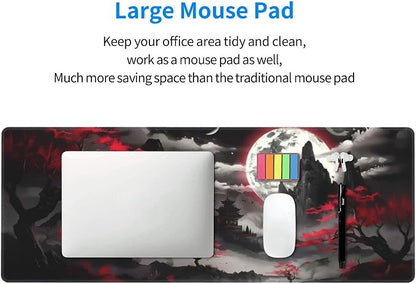 Extended Gaming Mouse Pad, Large Desk Mat XL Anime Mouse Pad Waterproof - Image 6