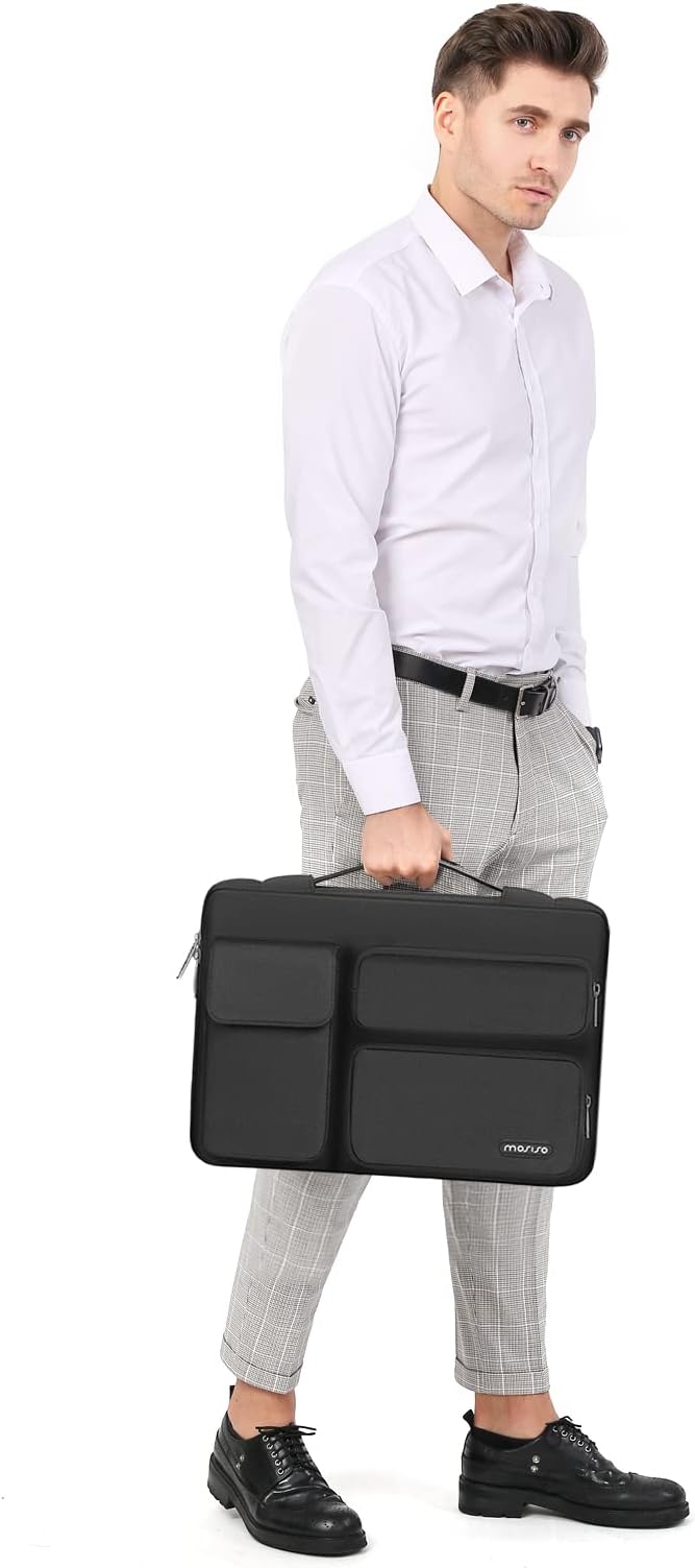 MOSISO 360 Protective Laptop Case 16 inch, 15-15.6 inch Laptop Sleeve Compatible - Image 6