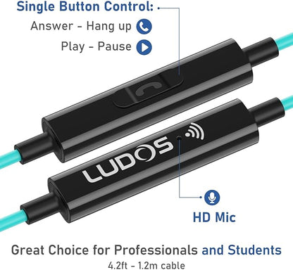 LUDOS Ultra USB C Headphones for iPhone 16 15 Pro Max Plus iPad Pro, 5 Years - Image 3
