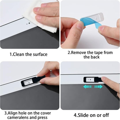 Webcam cover, 3 pieces, laptop camera cover, privacy shielding capacity is - Image 6
