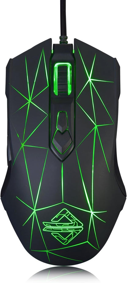 FIRSTBLOOD ONLY GAME. AJ52 Watcher RGB Gaming Mouse, Programmable 7 Buttons by FIRSTBLOODONLYGAME