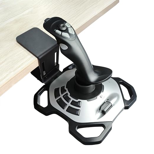 HTLAKIKJ Desk Mount for Flight Sim Joystick-Compatible by Unknown