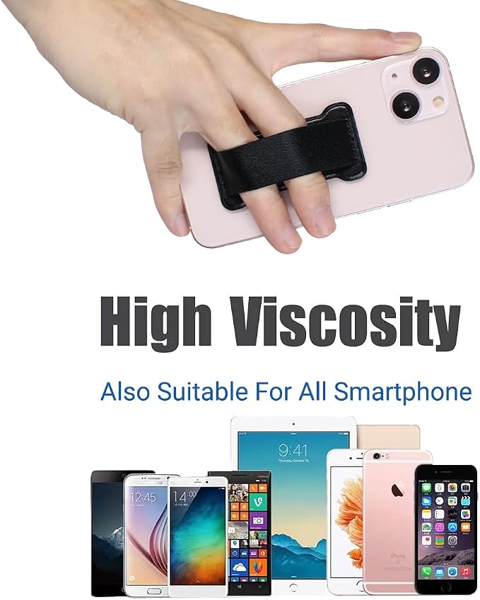 Phone Grip Strap Holder for Hand, Universal Finger Strap Phone Holder, Finger - Image 5