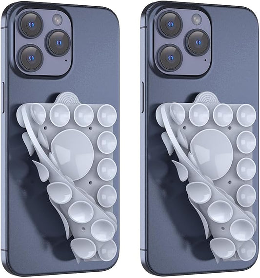 ZYCCER Double Sided Silicone Suction Phone Holder Mount, Compatible by ZYCCER