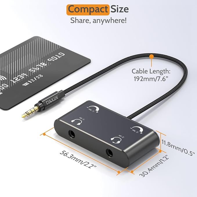 Cubilux Headphone Splitter - Image 4