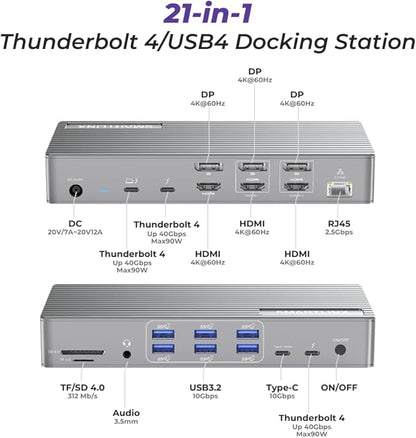 Thunderbolt 4 Dock with DisplayLink - Image 2