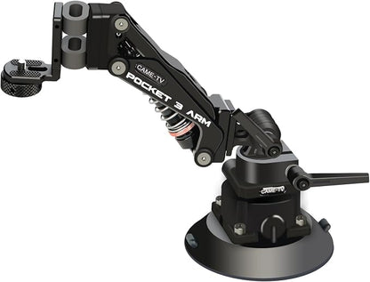 Came-TV Camera Suction Mount Suction, Pocket 3, Cup Camera Mount, 1/4" Mounting by Came-TV