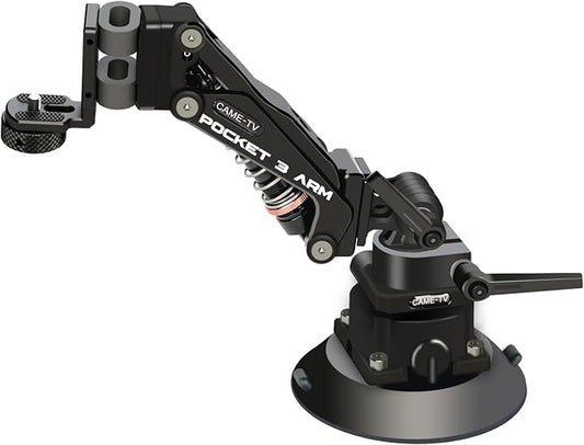 Came-TV Camera Suction Mount Suction, Pocket 3, Cup Camera Mount, 1/4" Mounting by Came-TV