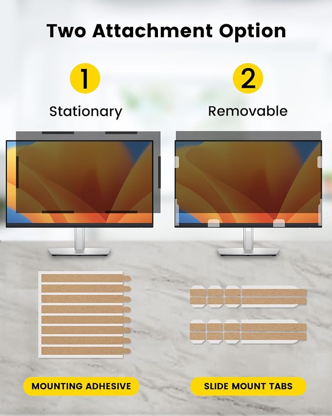 F FORITO 23.8 Inch 16:9 360°Privacy Screen Protector - Image 6