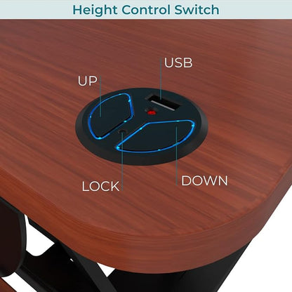 VERSADESK 48 Inch Electric Height Adjustable Ergonomic Desk Converter, - Image 5