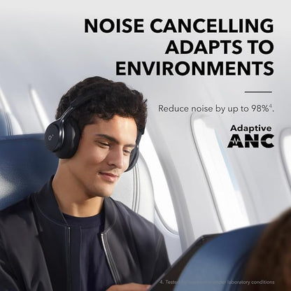 Soundcore by Anker, Space One, Active Noise Cancelling Headphones, 2X Stronger - Image 3