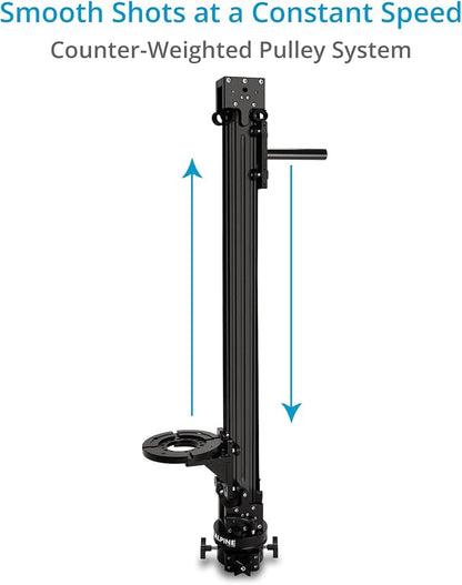 Proaim Alpine Vertical Tower Mitchell Camera Slider w Euro Base + Bag Packing - Image 6