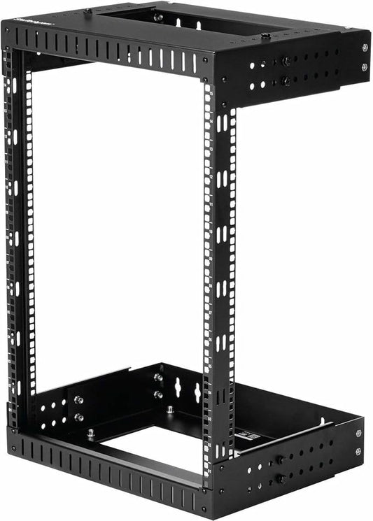StarTech.com 2-Post 15U Heavy-Duty Wall Mount Network Rack, Wall Mount Data Rack by StarTech